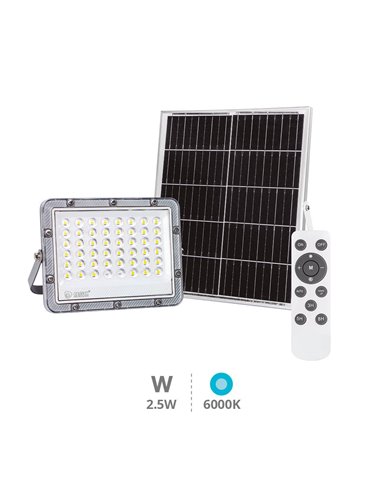 Edara Projetor solar LED 2,5W 6500K IP65