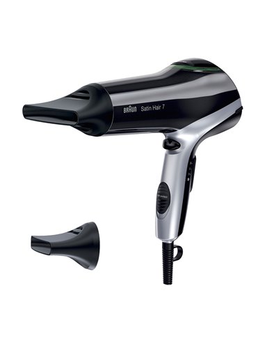 Secador de pelo braun brhd710e negro 2200w iónico