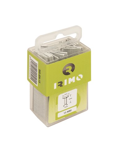 Grampos Tipo Prego 15mm 1000 Unidades. 560-BN-15 Irimo