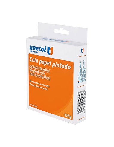 Cola universal para papel pintado 125gr unecol