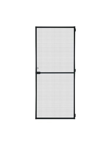 Puerta mosquitera abatible action antracita 100x210cm