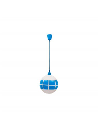 Luminária pendente Lilás Trapeze Series 1xE27 (Ø30cm)