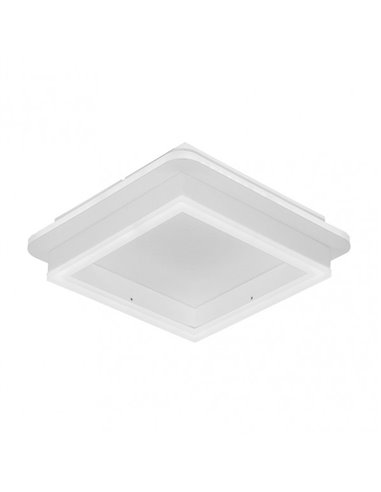 Plafon 41w 3000-4000-6000k Elma Blanco 7x24x24 3895 Lm C/memoria De Color De Luz