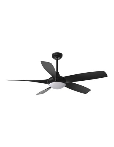 Ventilador de Teto DC Galleo Preto 24W 5 Lâminas