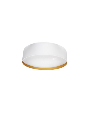 Plafon 72w Anuska Blanco/oro 5616lm 3000-4000-6500k 12x50x50 Cm