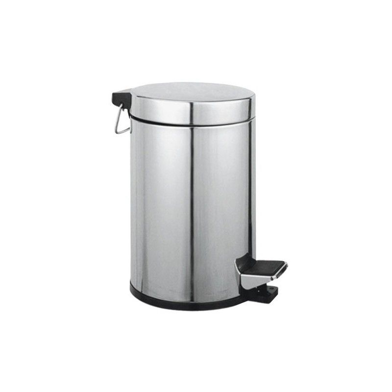 Lixeira Inox Maurer 3 Litros Ø 17 x 26 cm.