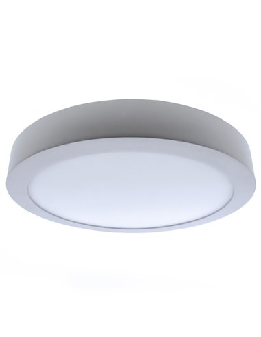 Plafón LED Gelys IP54 18W 4000K redondo blanco