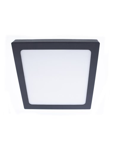 Gelys LED Downlight IP54 30W 4000K 30x30cm Antracite