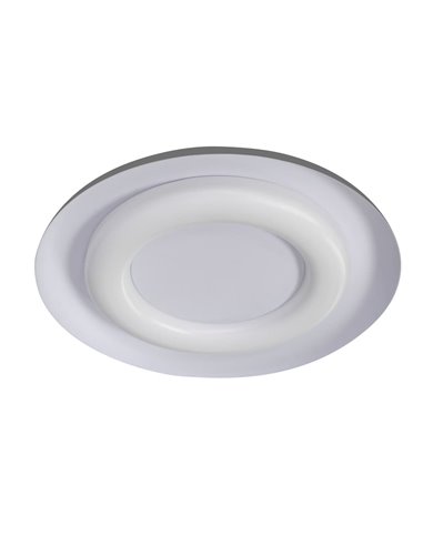 Plafón LED Jara Blanco+Gris 36W 2120Lm 3000ºK