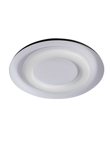 Plafon LED Jara Branco+Preto 36W 2120Lm 3000ºK