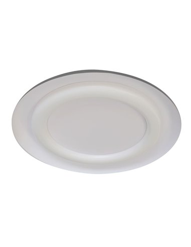 Plafón LED Jara Blanco+Gris 48W 2120Lm 3000ºK