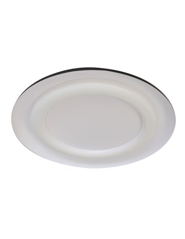 Plafón LED Jara Blanco+Negro 48W 2120Lm 3000ºK