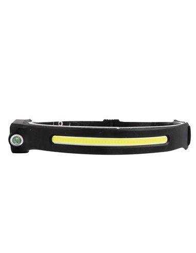 Linterna cabeza LED COB 5W con sensor