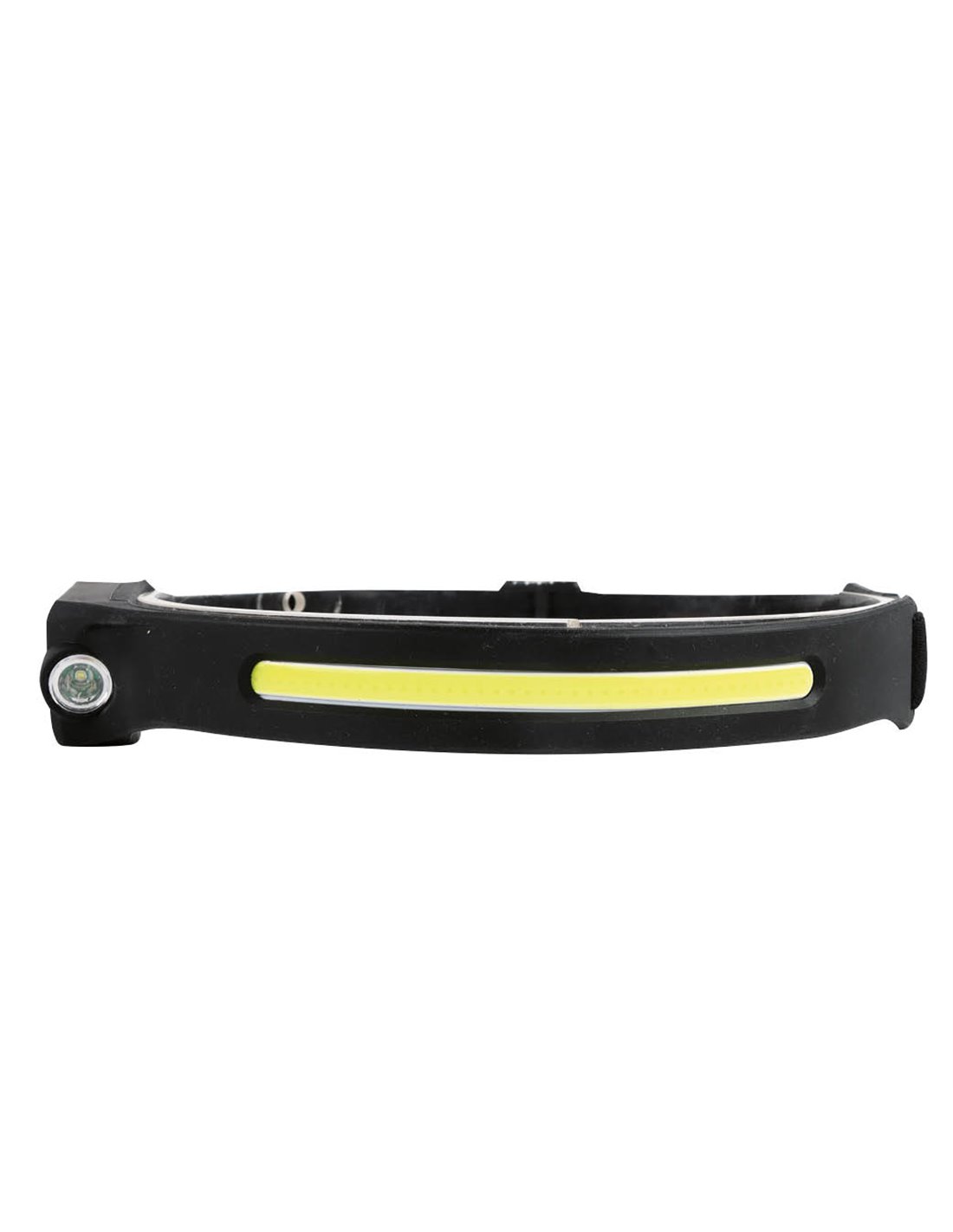 Lampe frontale à LED COB avec capuchon de capteur à clipser,d