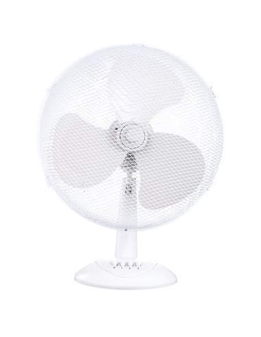 Ventilador sobremesa 43cm 45W Blanco                                                                 