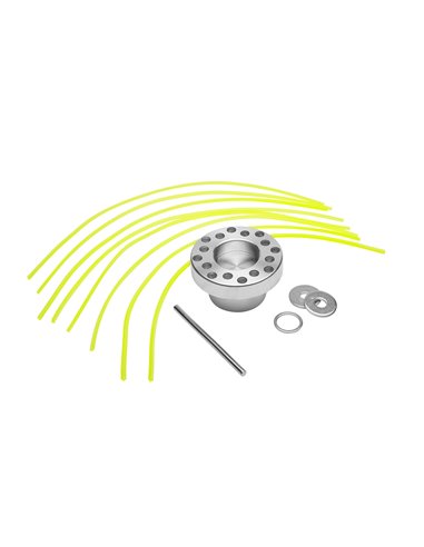 Cabezal Desbrozador Universal Realizado en Aluminio Salida 16 Hilos
