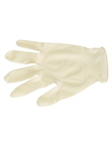 Disposable Latex Gloves Size 8 L Box 100 Units