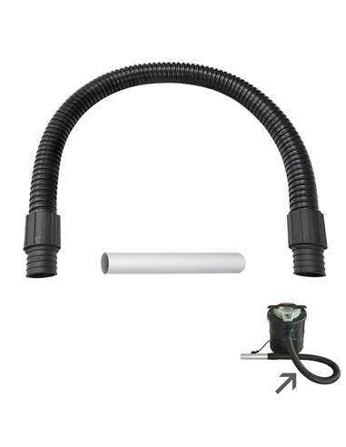 Tube métallique avec lance pour aspirateur à cendres 07010527 (modèle 51206)