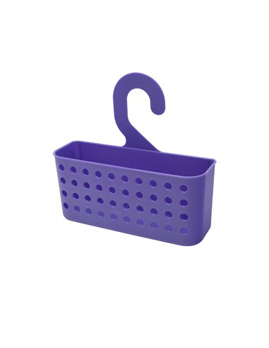 Multipurpose Plastic Basket (Tweezers / Showers) With Hanger Assorted Colors