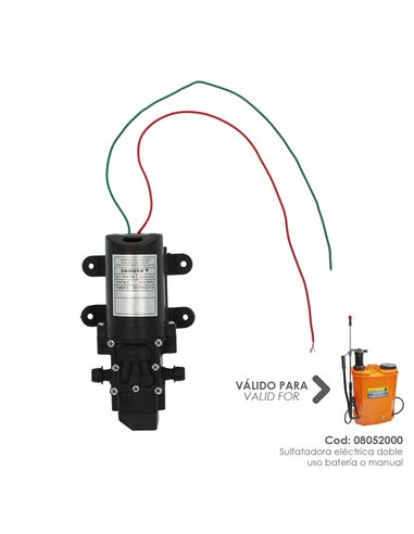 Motor para a máquina elétrica da sulfatação da bateria da máquina 08052000 da sulfatação 12 V/8 ampères