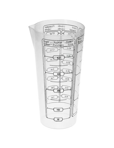 Copo medidor Oryx 500 ml. 8,5x6x16cm.