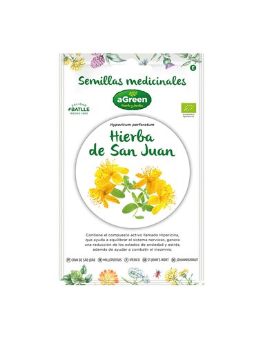 Sachê com sementes "medicinais" de erva de São João eco 857013BOLSH Agreen