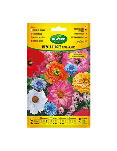 Sachê com mistura de sementes de flores altas anuais 300592BOLSH Agreen