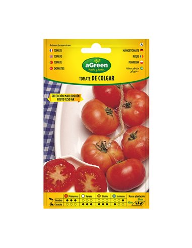 Sachê com sementes de tomate maiorquinas penduradas 000714BOLSH Agreen