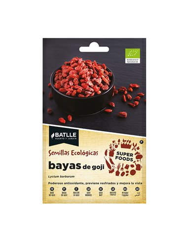 Sachê com sementes de goji "superalimentos" eco 680002BOLS Batlle