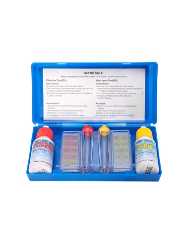 Test kit cloro y ph 1175601000 tamar