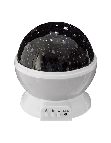 Decorative night light led star projection