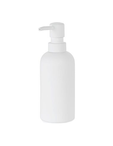 Dispensador de sabonete em poliresina (330ml) ANDREA HOUSE – Branco fosco