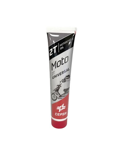 Lubrificante universal para motocicleta 2T tubo 125ml Cepsa