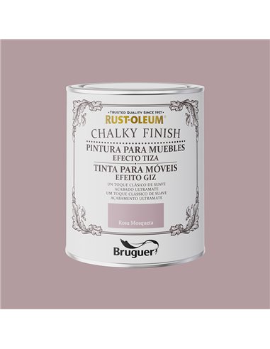 Rust-oleum chalky finish muebles rosa mosqueta 0,750l 5733892 bruguer