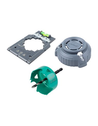 Kit de instalação de caixa elétrica Wolfcraft (5897000)