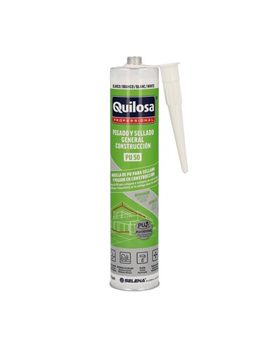 Cartucho de massa de poliuretano branco Qu 300 ML.