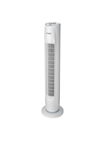 Ventilador de torre oscilante 45W Branco