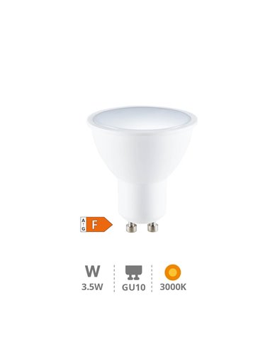 Lámpara LED dicroica 3,5W GU10 3000K