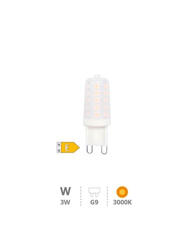 Lámpara LED SMD 3W G9 3000K