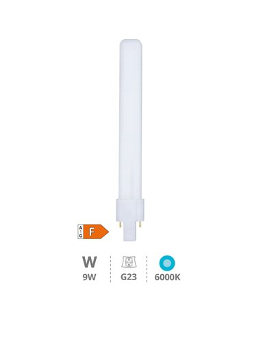 Lâmpada LED PL 2P 9W G23 6000K 880lm