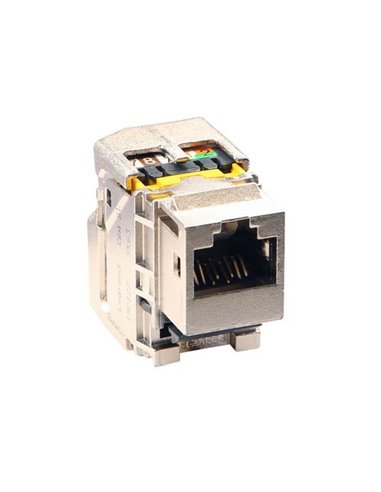 Enchufe Keystone RJ 45 categoría 6 STP conexión rápida de crimpado