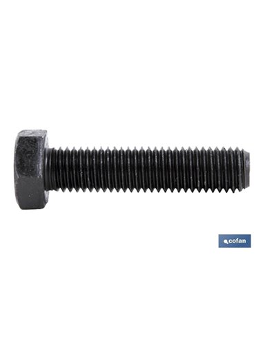 Tornillo hexagonal 12.9 negro (DIN 933) M24x80