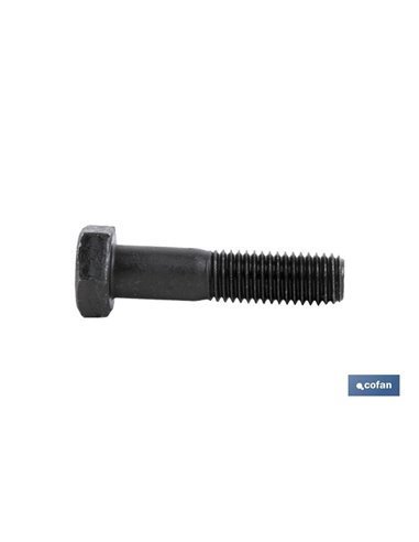 Tornillo hexagonal 12.9 negro (DIN 931) M24x140