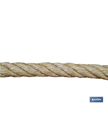 CUERDA SISAL 8MM 15MT