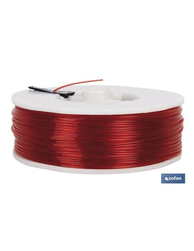 Blister Hilo De Sedal 0.9 Mm 100 Mts Rojo