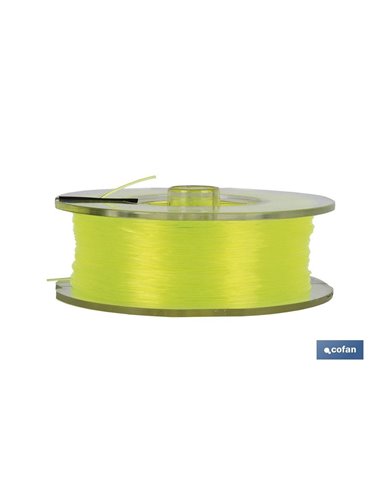 Blister Hilo De Sedal 0.9 Mm 100 Mts Amarillo