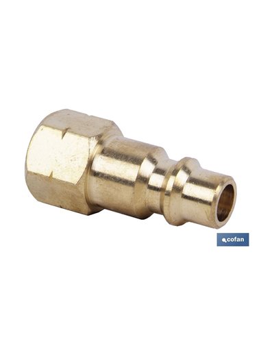 Conector Aire Hembra 3/8 Gran Caudal