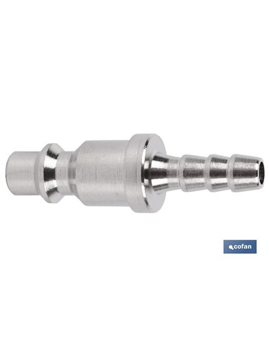 Conector Aire Con Espiga Tubo 8 Mm