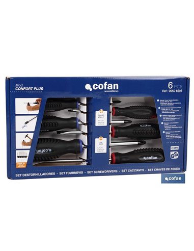 Set Destornilladores 6 Pcs. Serie 6000