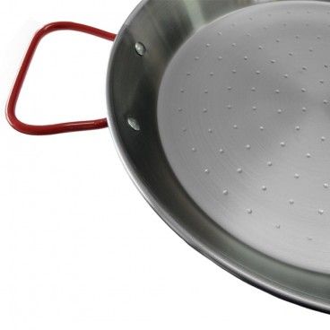 Padella per paella valenciana di 42 cm. Lucidato per 10 persone - La Tienda  de Electricidad